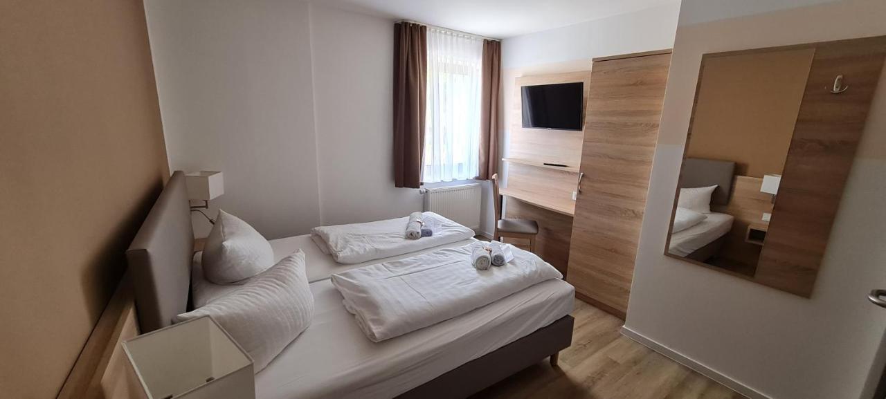 Pension Am Stern Lipcse Kültér fotó
